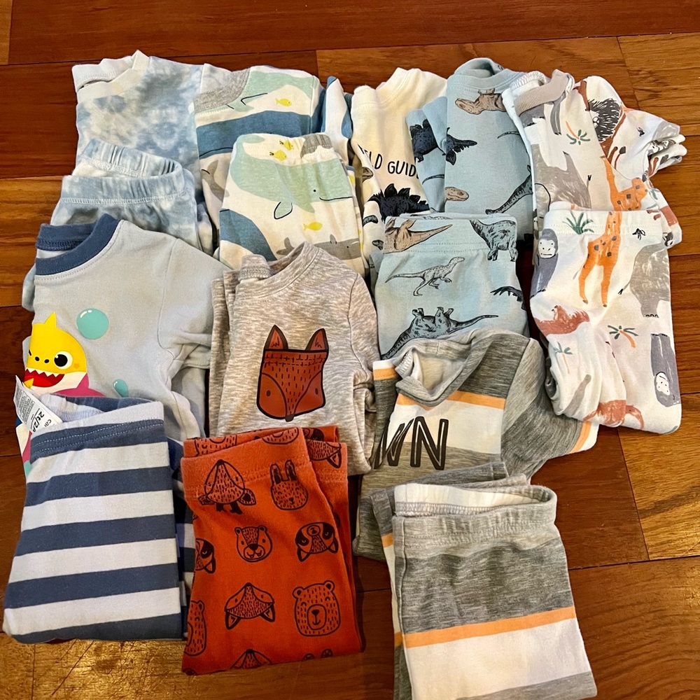 2T/3T boy pajama bundle